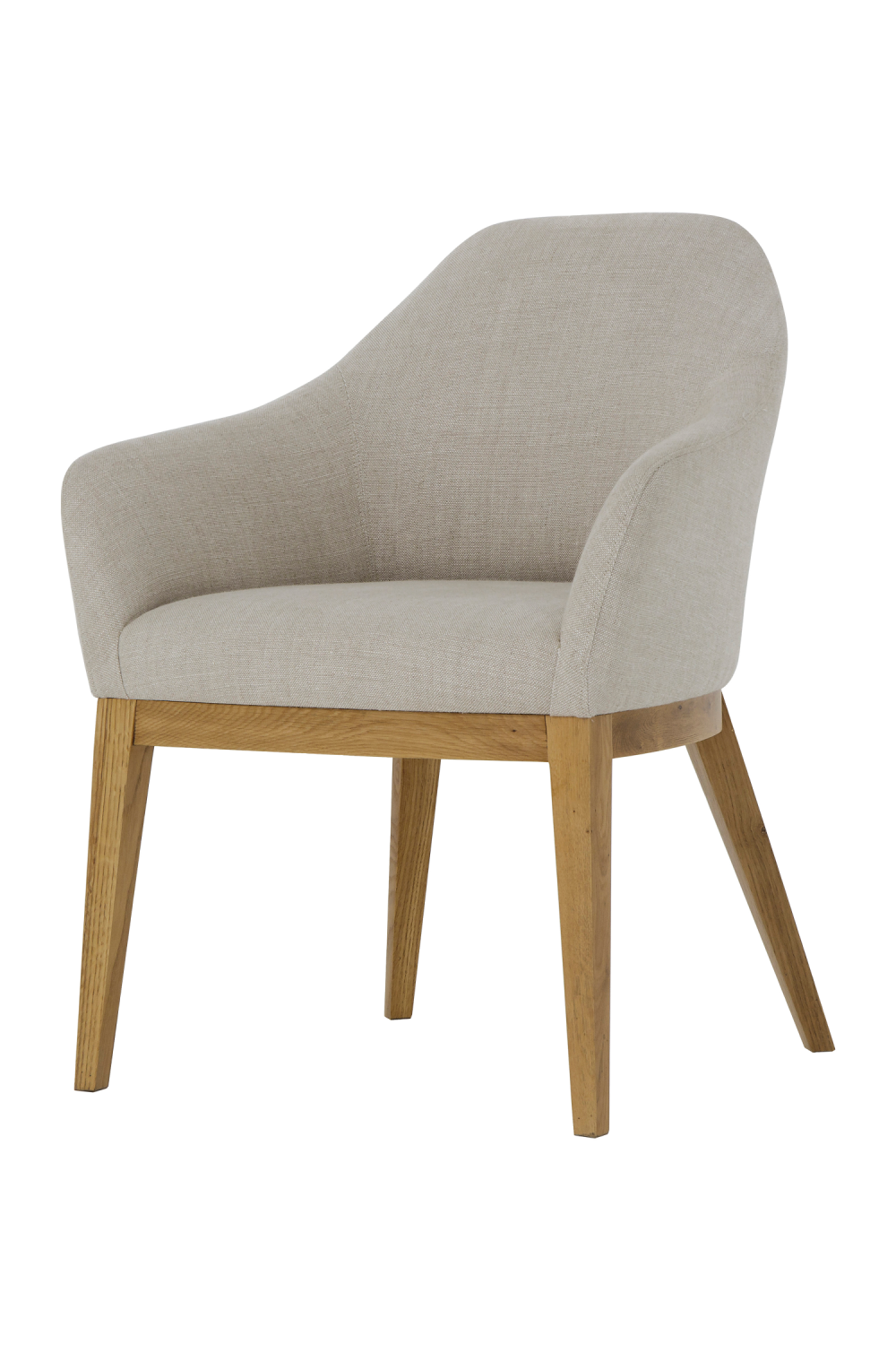 Oatmeal Upholstery Dining Armchair | Andrew Martin Emerson | OROA