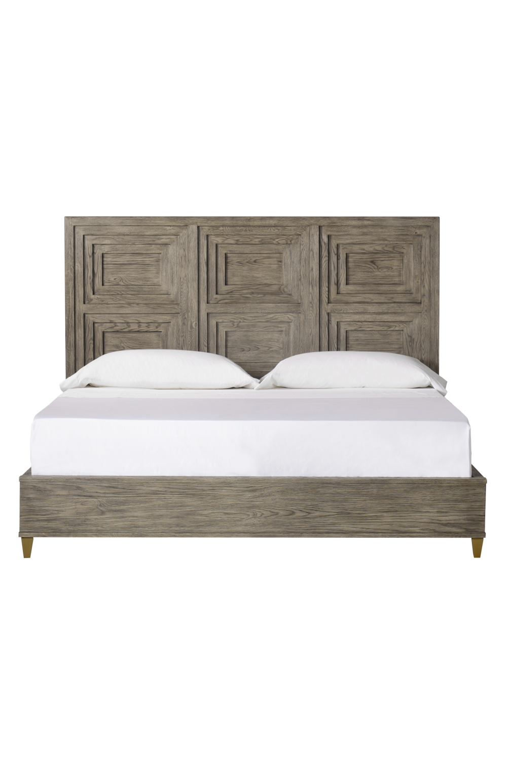 Layered Frame Oak Queen Bed | Andrew Martin Claiborne | OROA