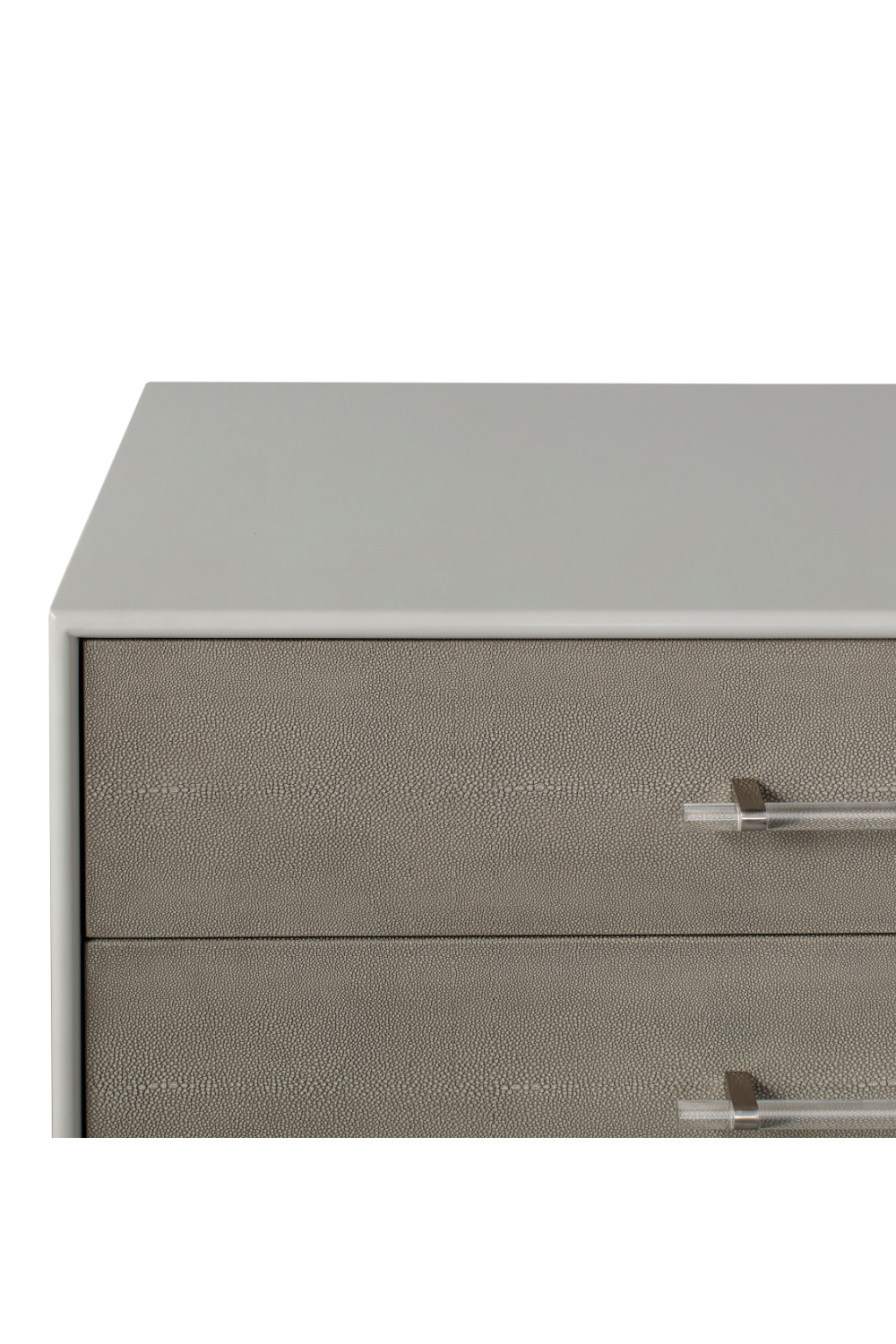 Gray Shagreen Eight Drawer Dresser | Andrew Martin Alice | OROA