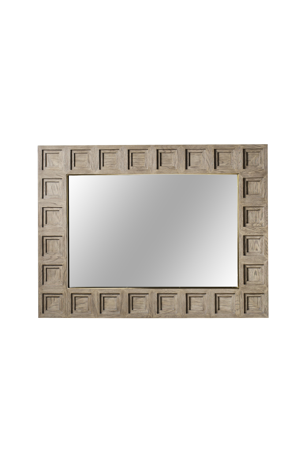 Oak Layered Frame Mirror | Andrew Martin Claiborne | OROA