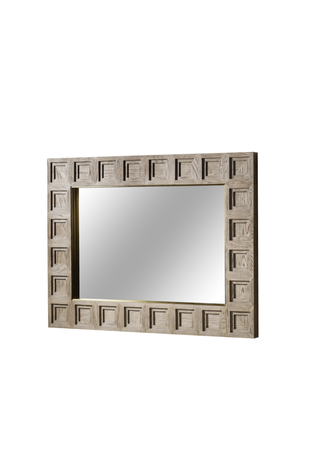 Oak Layered Frame Mirror | Andrew Martin Claiborne | OROA