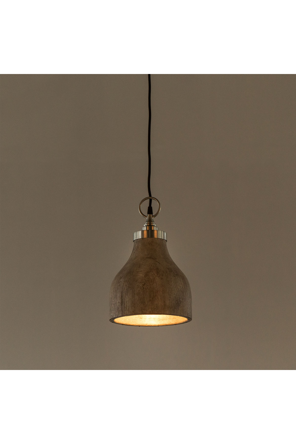 Bell Shaped Driftwood Pendant Light | Andrew Martin Malibu | Oroa.com