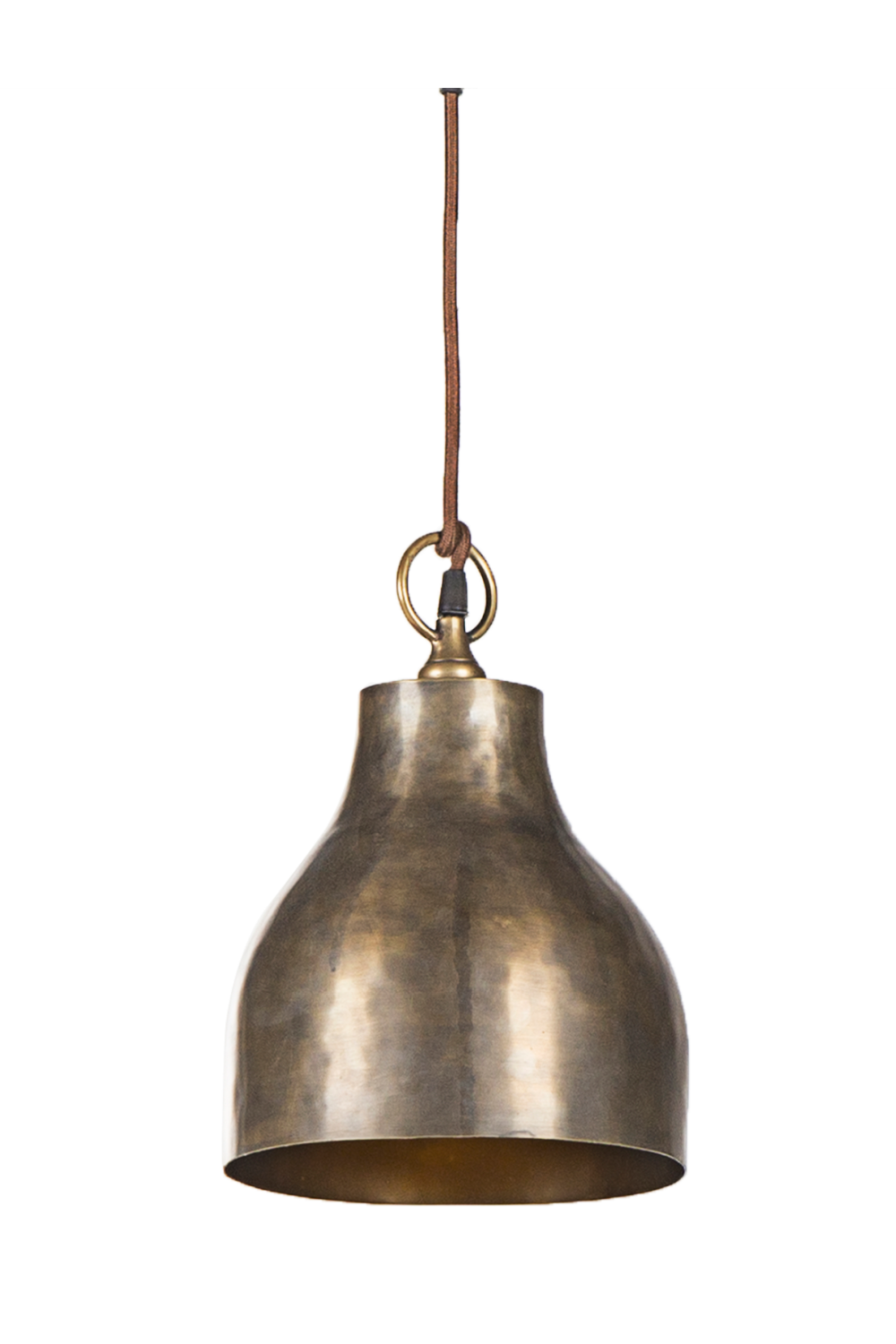 Rustic Brass Pendant Lamp | Andrew Martin Parisian Atelier | Oroa.com