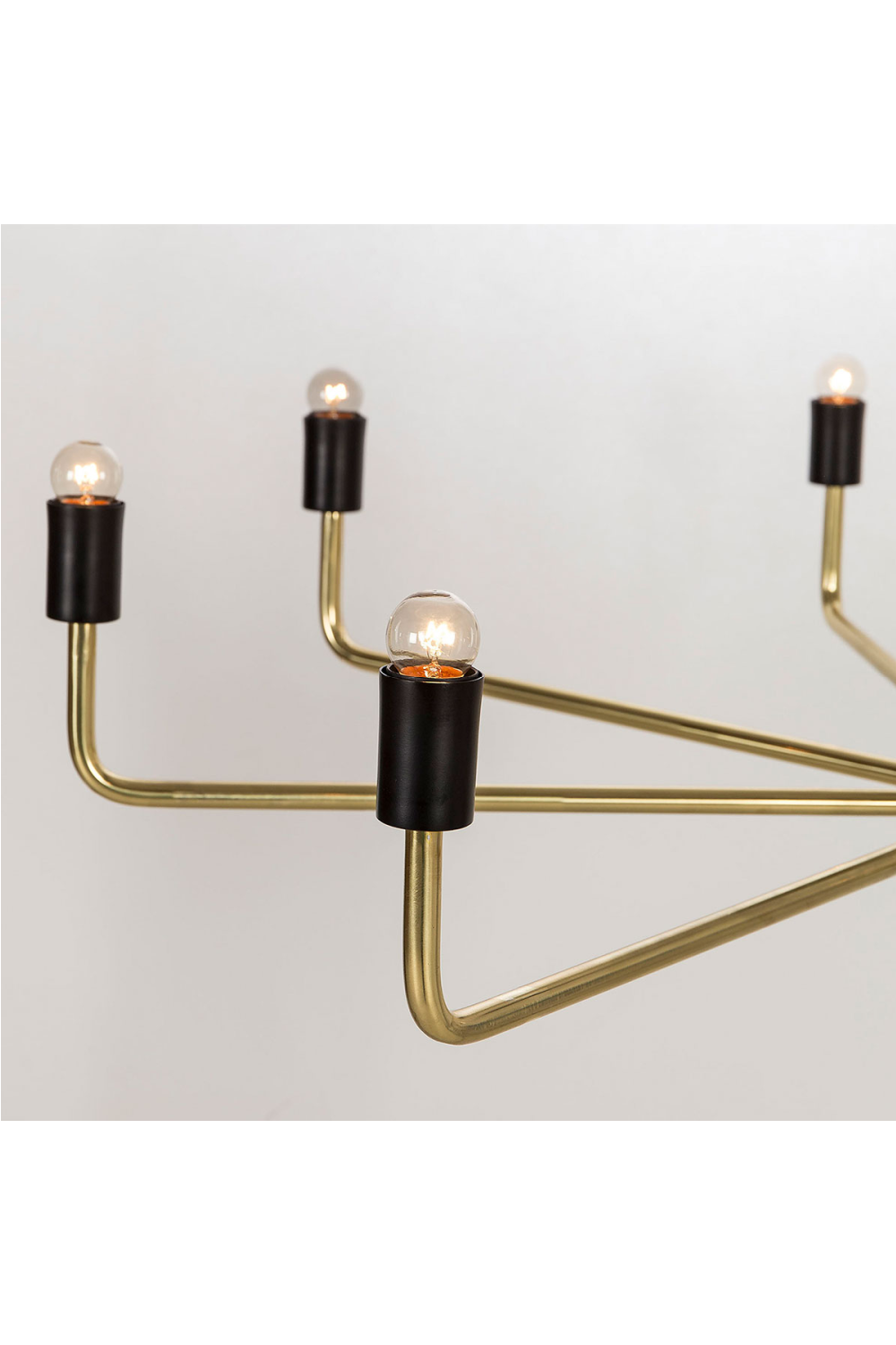 Brass Framed 8 Light Chandelier | Andrew Martin Le Marais | Oroa.com