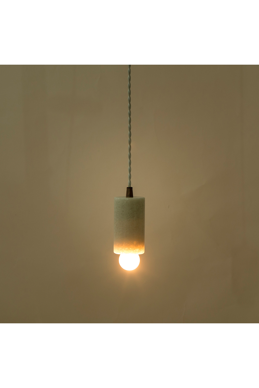 Minimalist Marble Pendant Lamp | Andrew Martin | Oroa.com