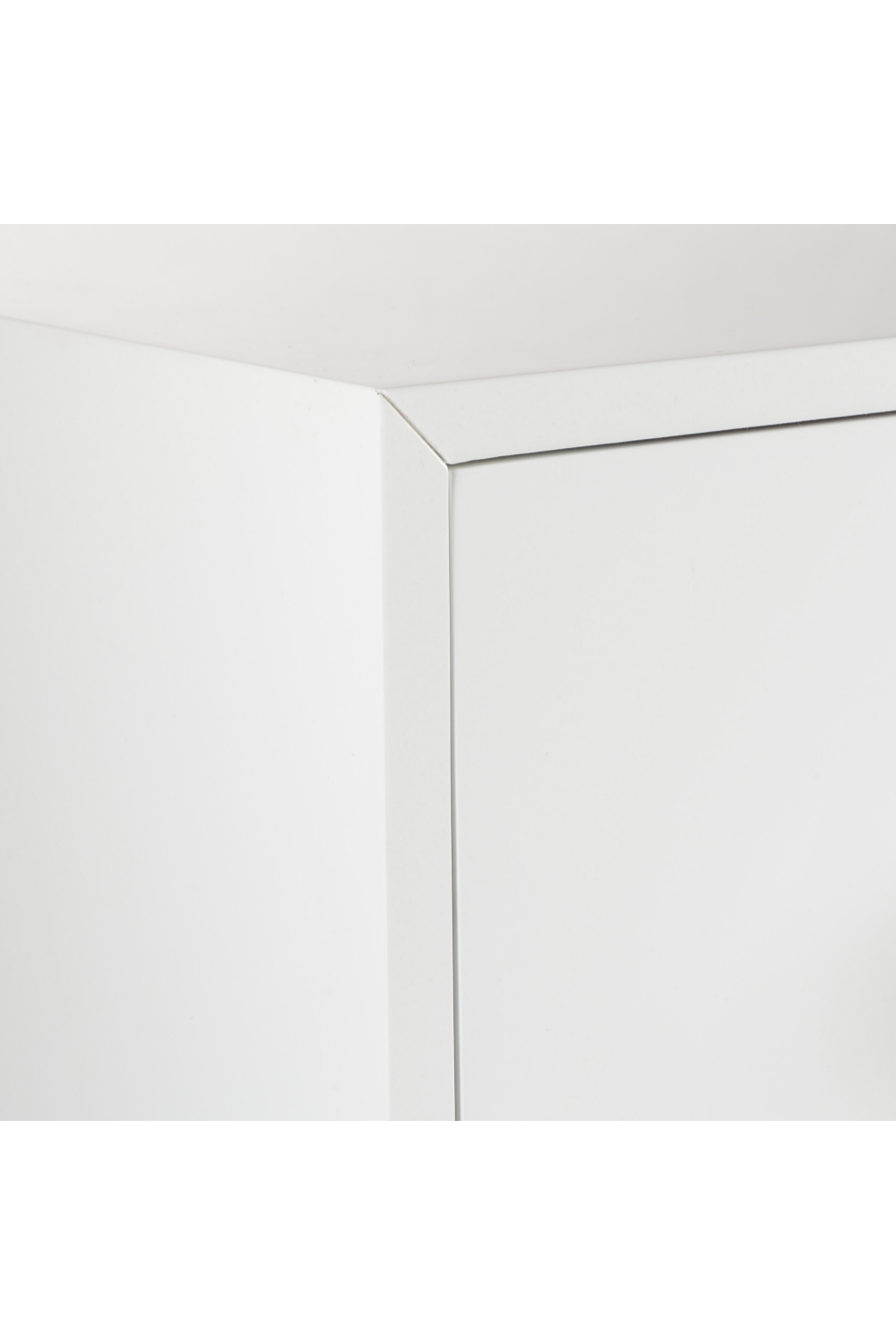 Brass Accent White Eight-Drawer Dresser | Andrew Martin Formal