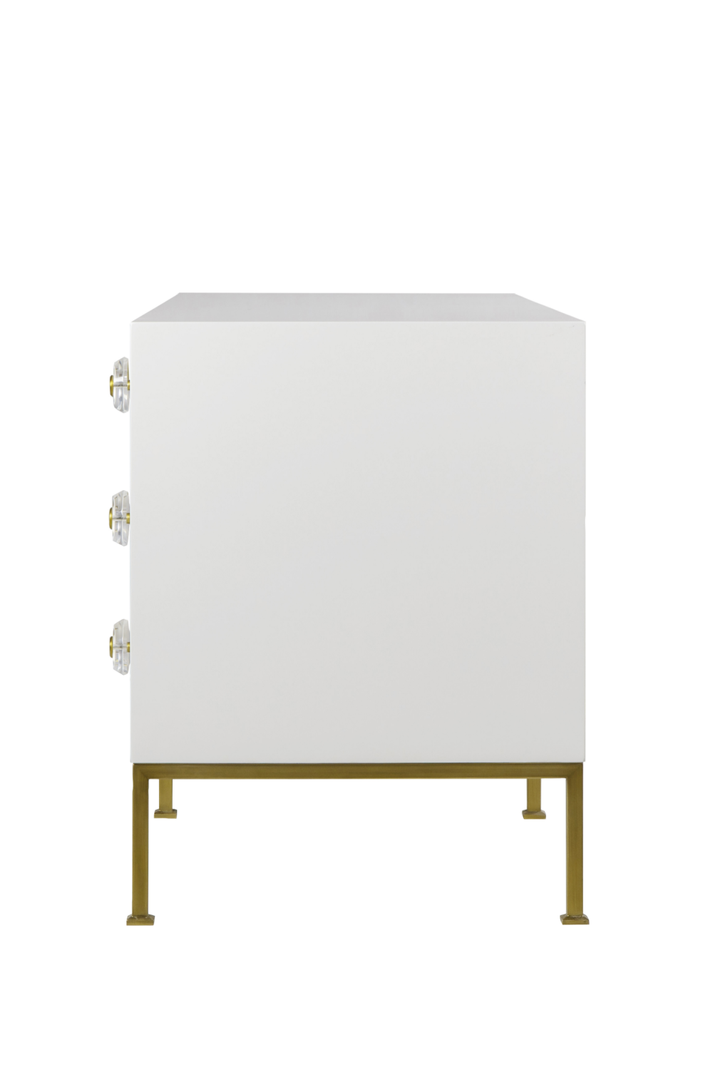 White Contemporary Dresser | Andrew Martin Formal | Oroa.com
