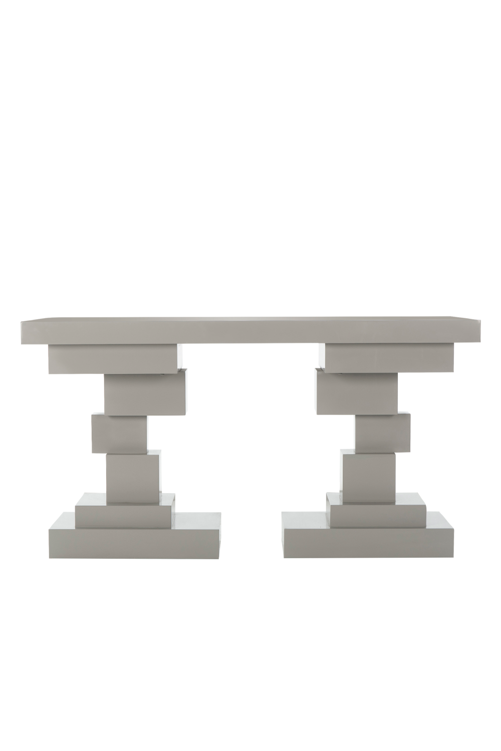 Gray Cubist Console Table | Andrew Martin Morgan | Oroa.com