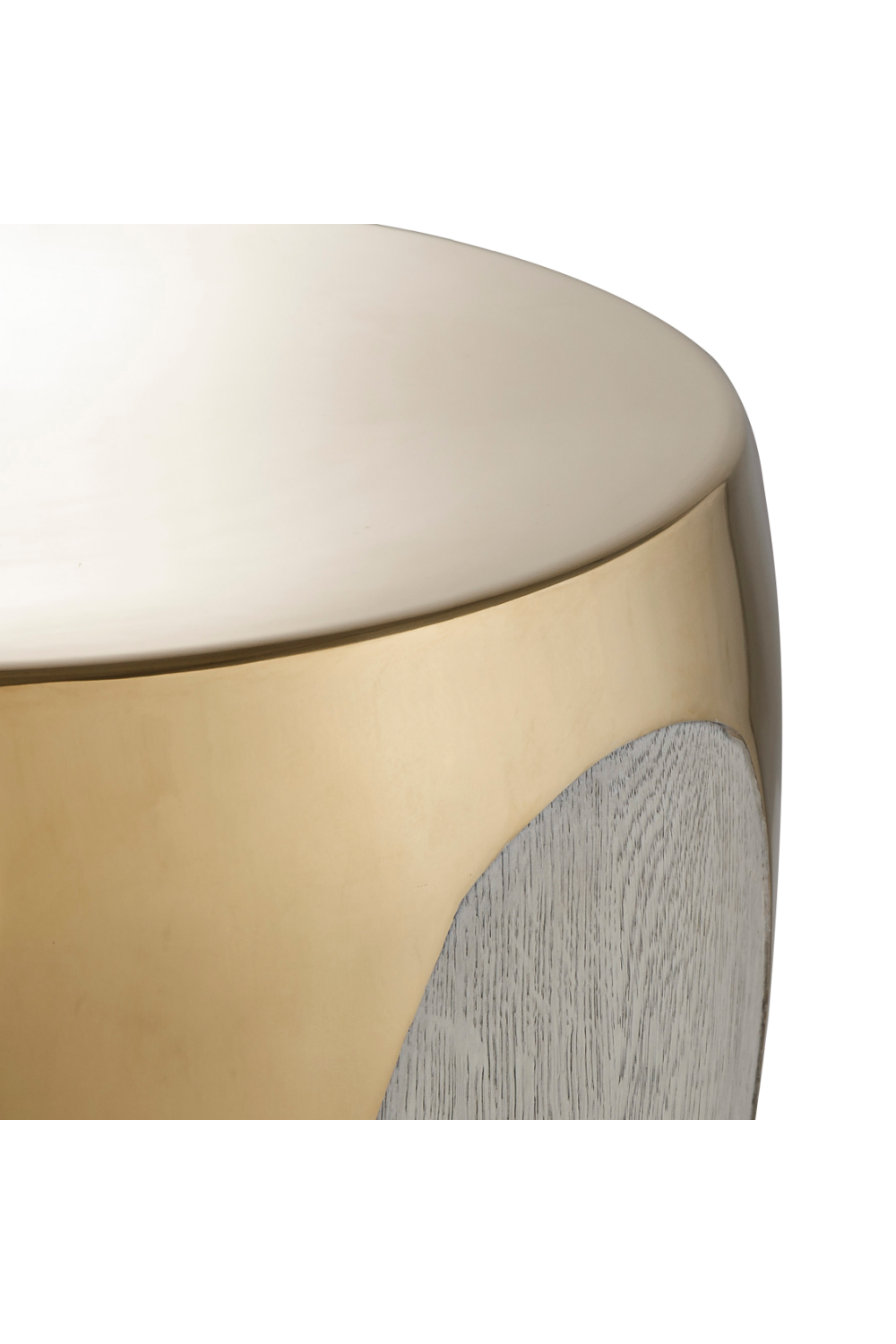 Yellow Gold Side Table | Andrew Martin Bessie | Oroa.com