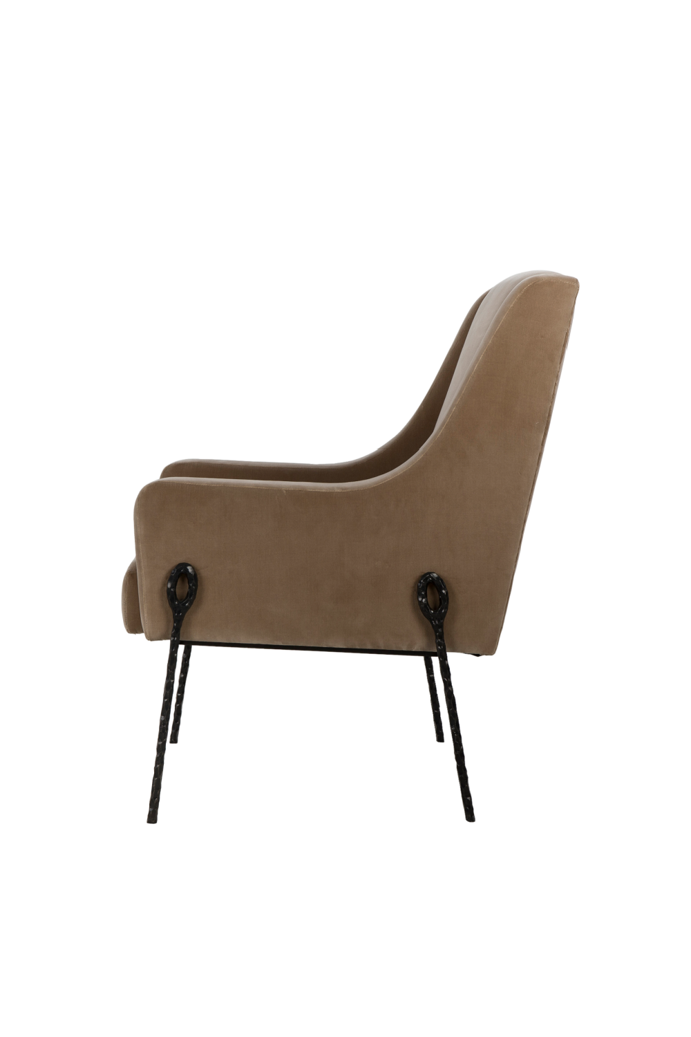 Brown Upholstered Occasional Chair | Andrew Martin Bailey | Oroa.com