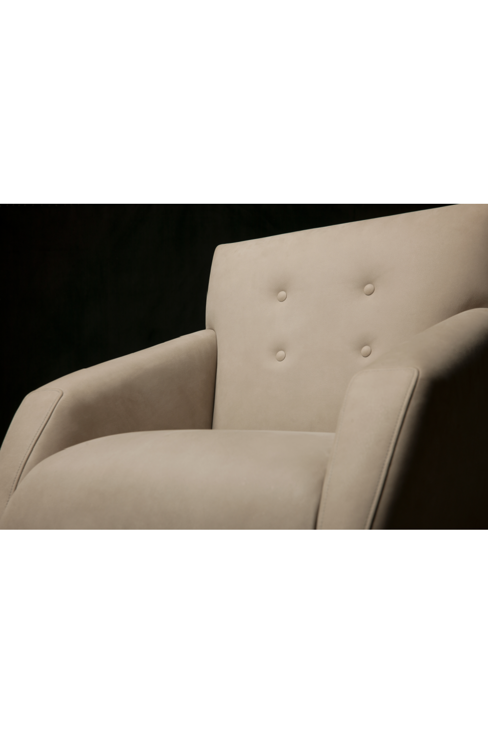 Gray Leather Office Chair | Andrew Martin Kelly | Oroa.com