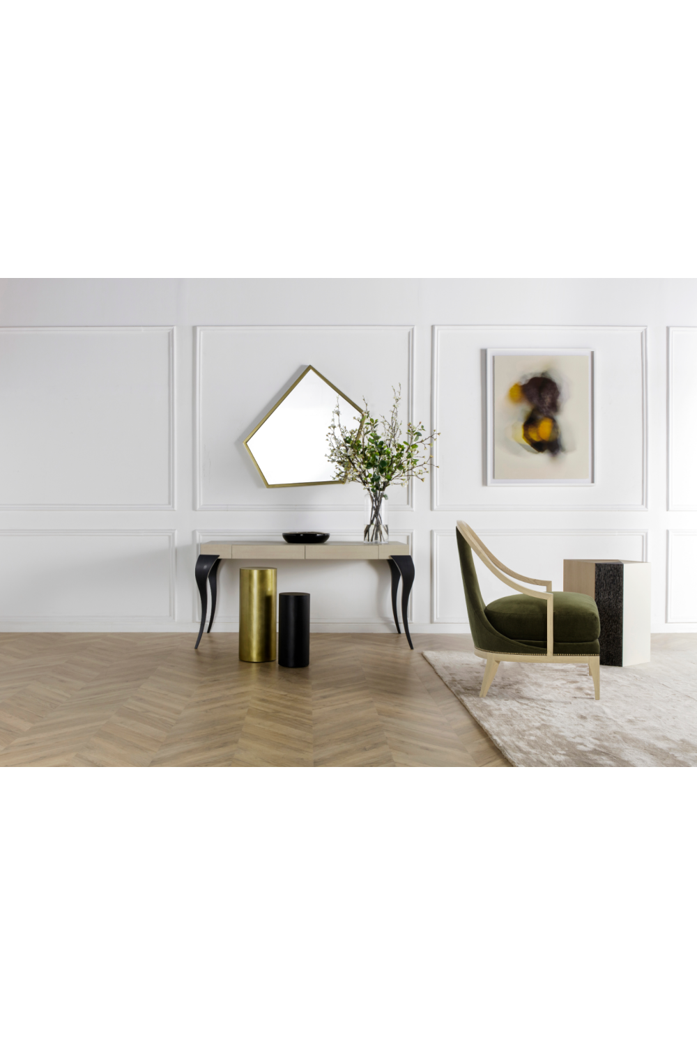 Contemporary Vanity Table | Andrew Martin Sophia | Oroa.com