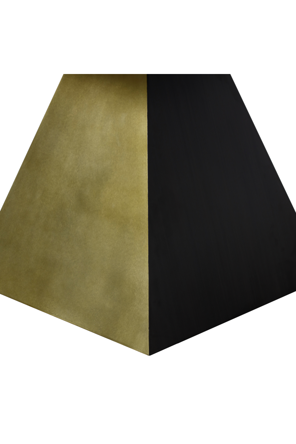 Black Marble Pyramid Base Dining Table L | Andrew Martin Louis | OROA