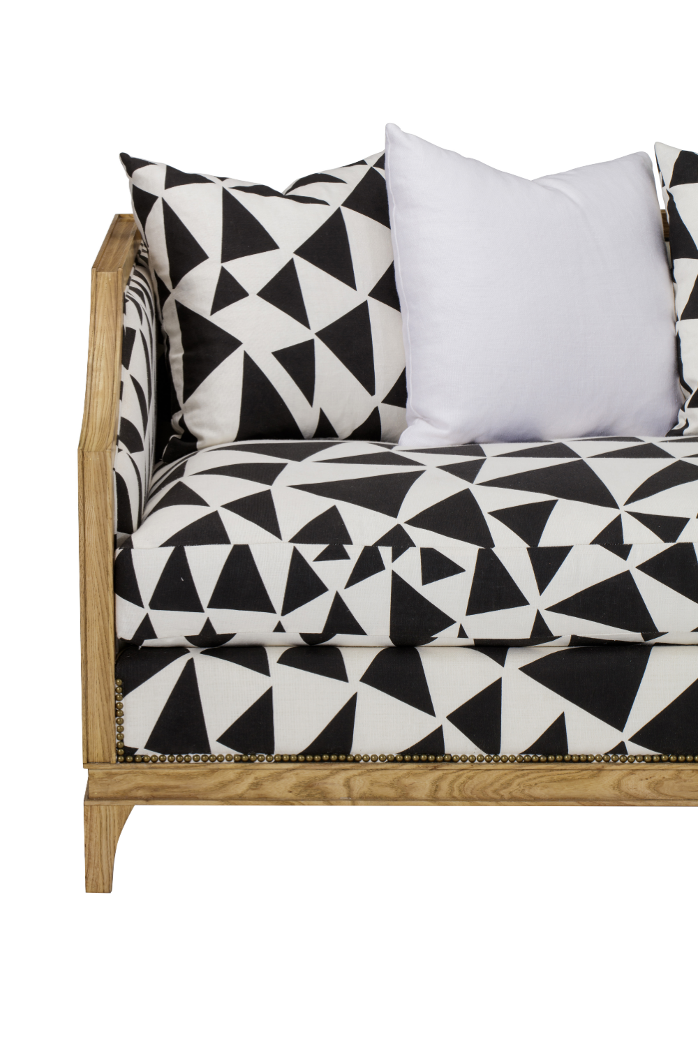Geometric Upholstered Contemporary Sofa | Andrew Martin Henry | Oroa.com