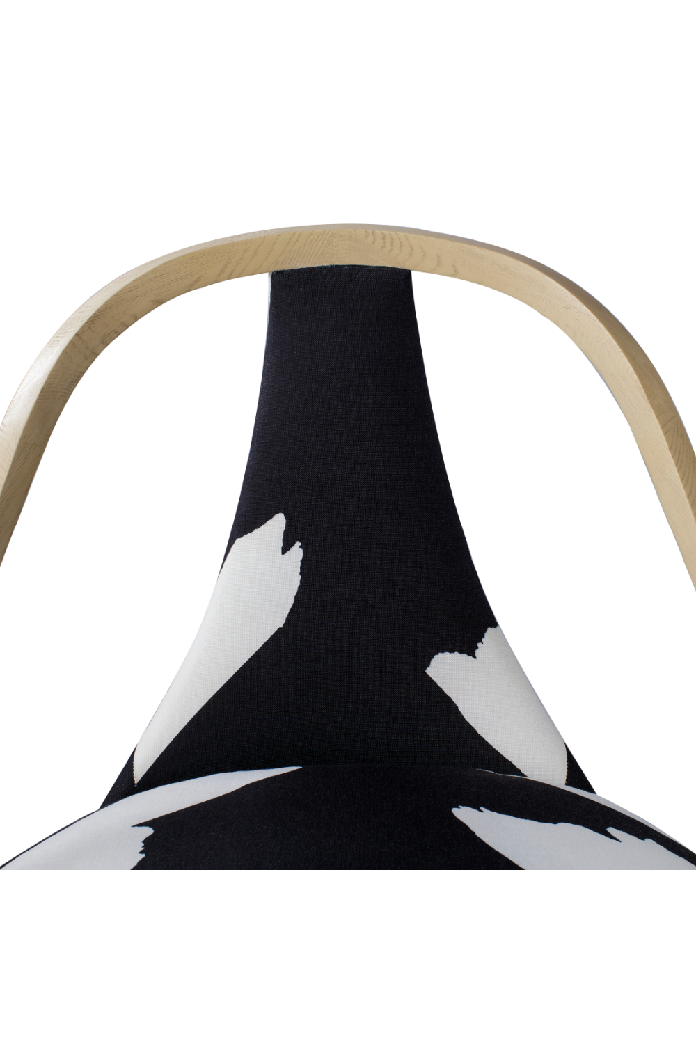 Linen Upholstery Fluted Back Chair | Andrew Martin Ava | OROA