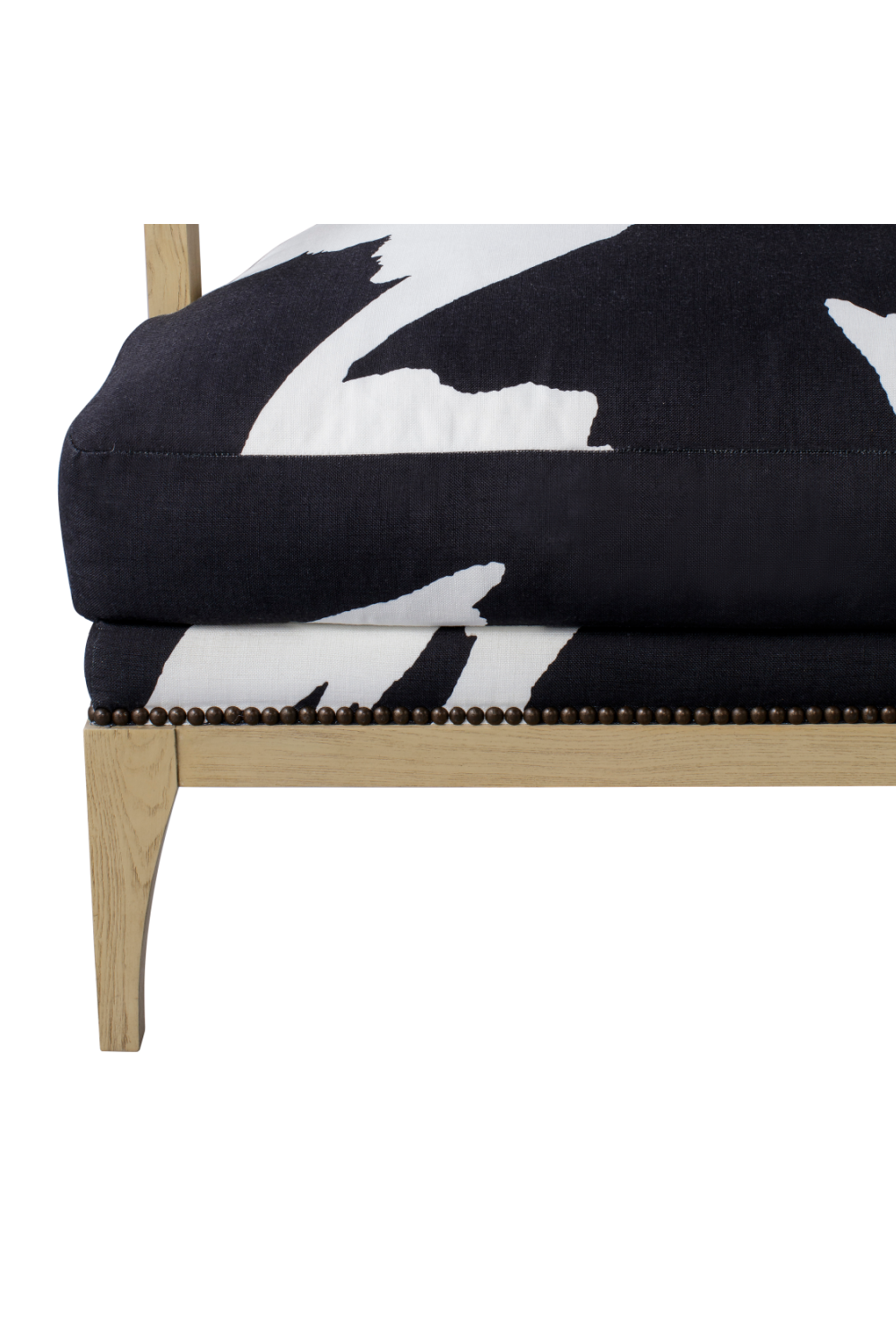 Linen Upholstery Fluted Back Chair | Andrew Martin Ava | OROA