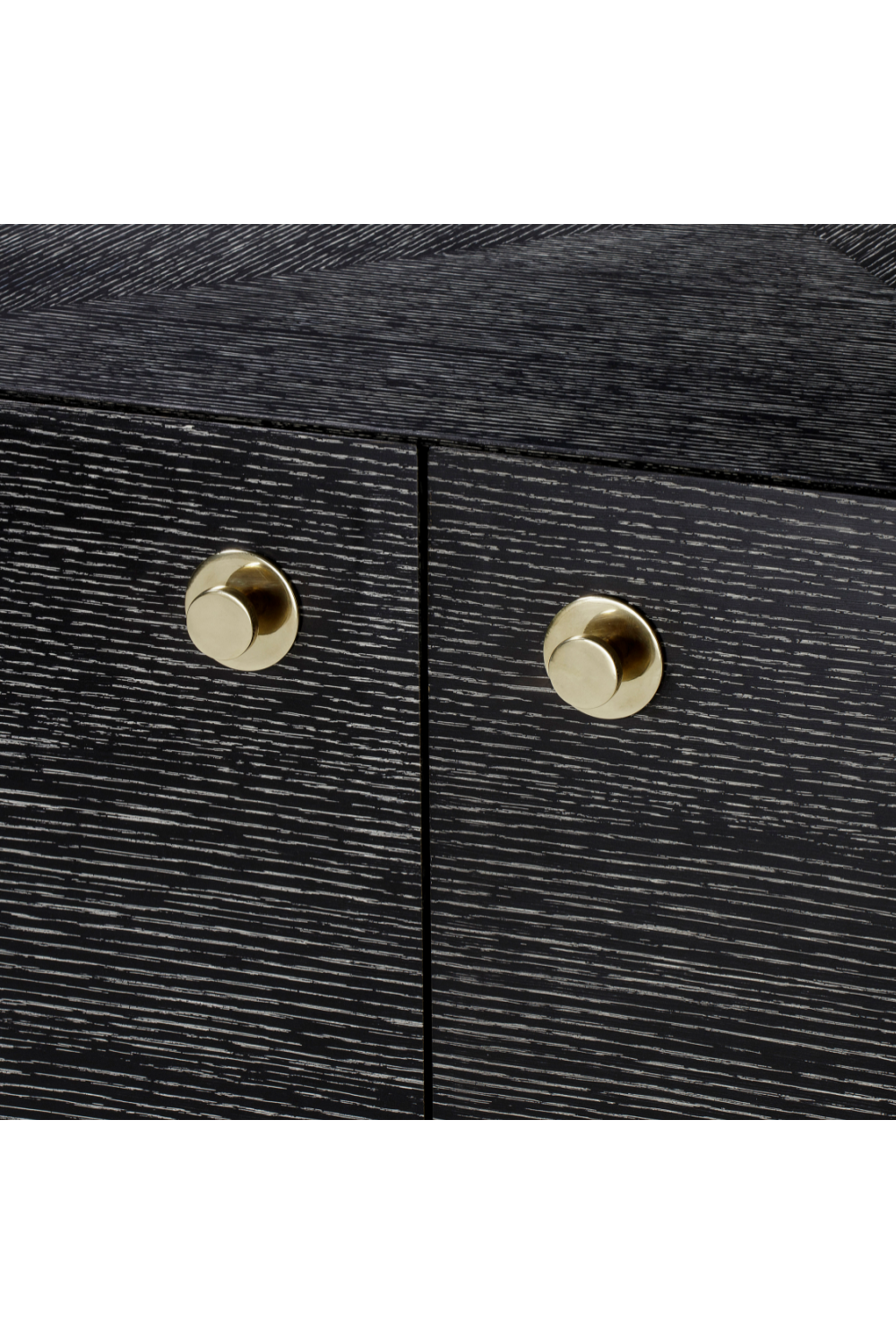 Cerused Black Wood Two Door Sideboard | Andrew Martin Vergal | OROA
