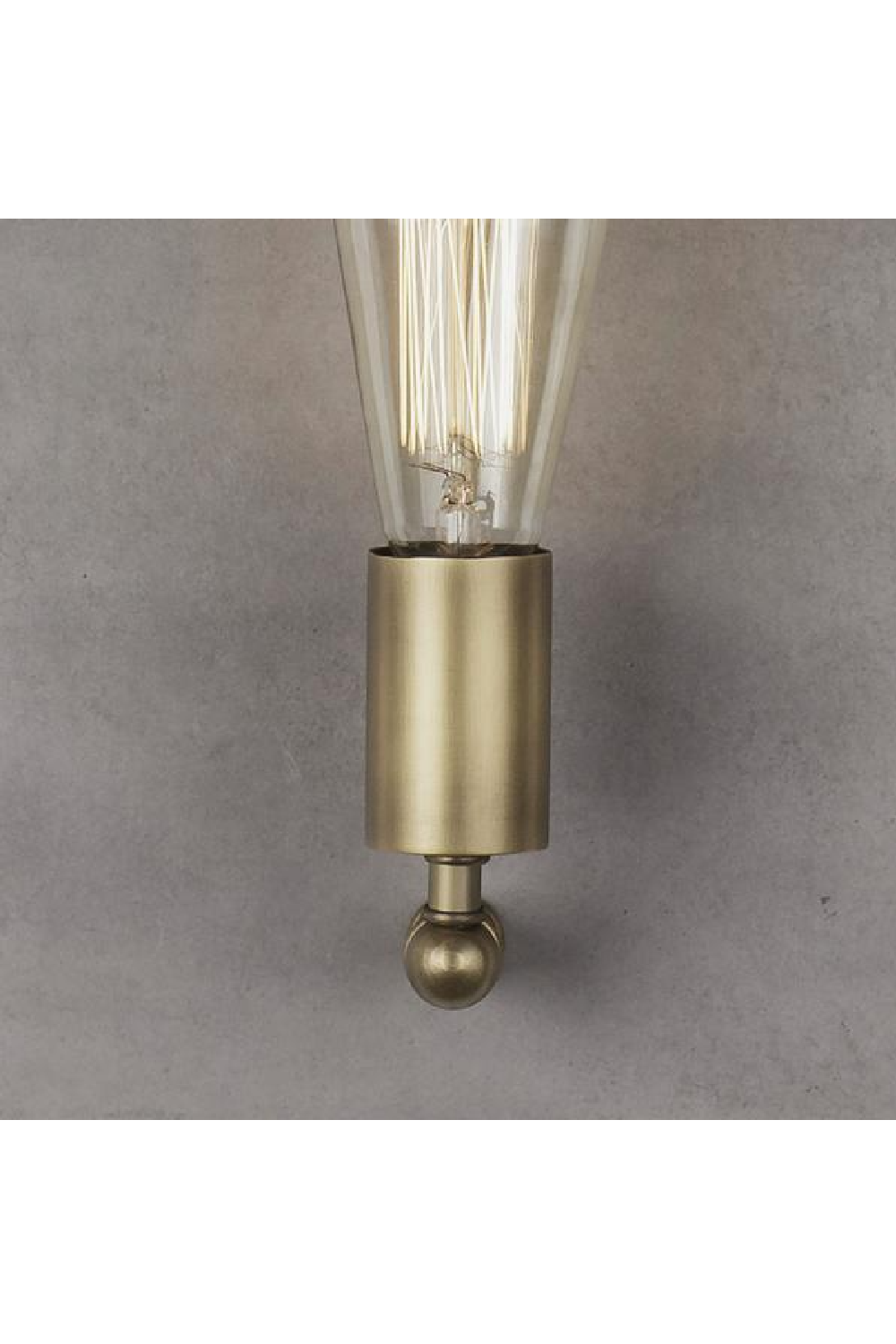 Single Bulb Brass Wall Light | Andrew Martin Cameron | OROA.com