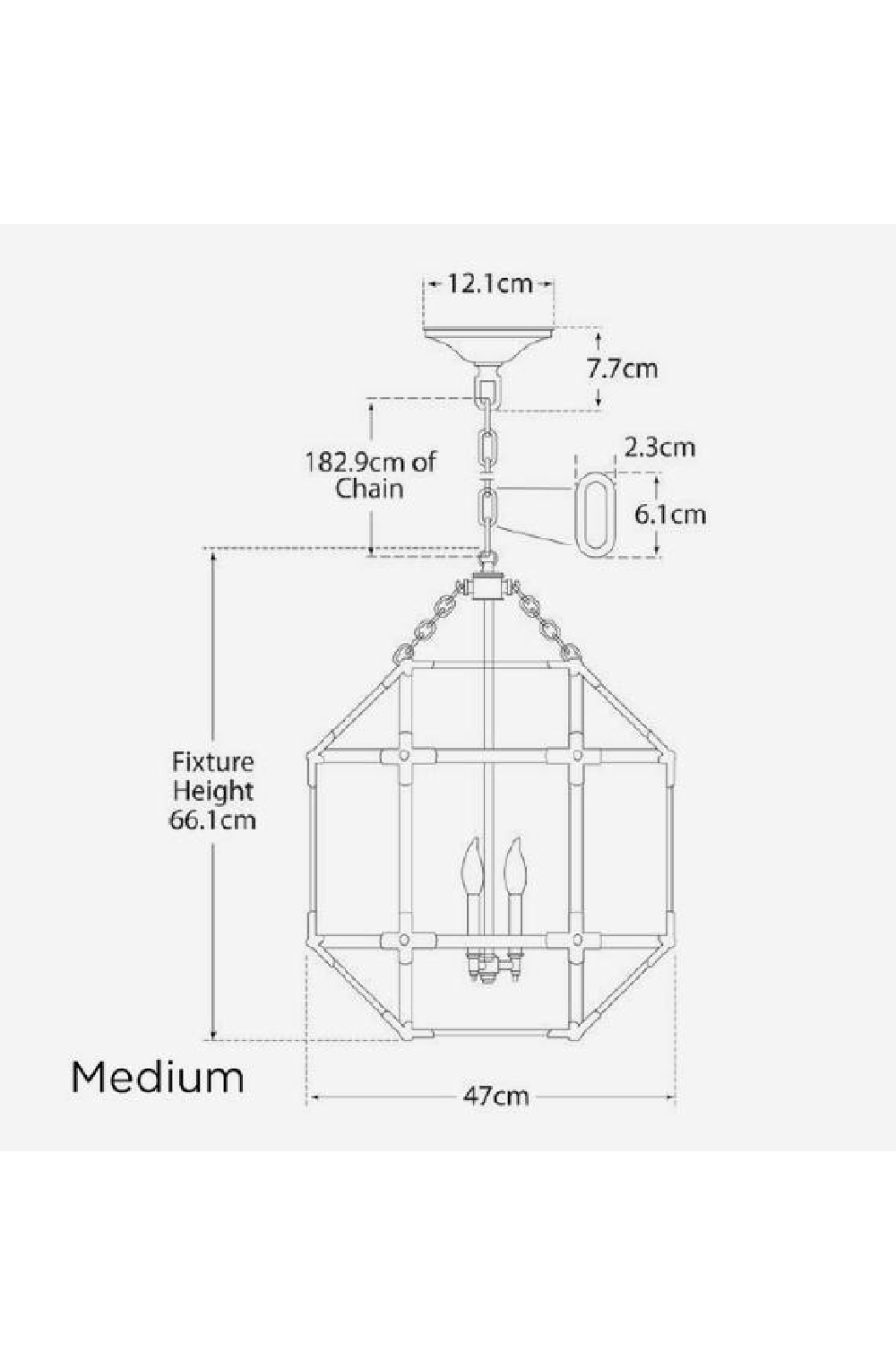 Glass Case Pendant Lamp | Andrew Martin Morris | Oroa.com