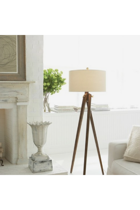 Rustic Floor Lamp | Andrew Martin Tripod | Oroa.com