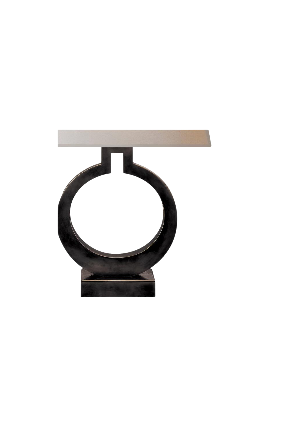 Circular Base Modern Table Lamp | Andrew Martin Ring Form | Oroa.com