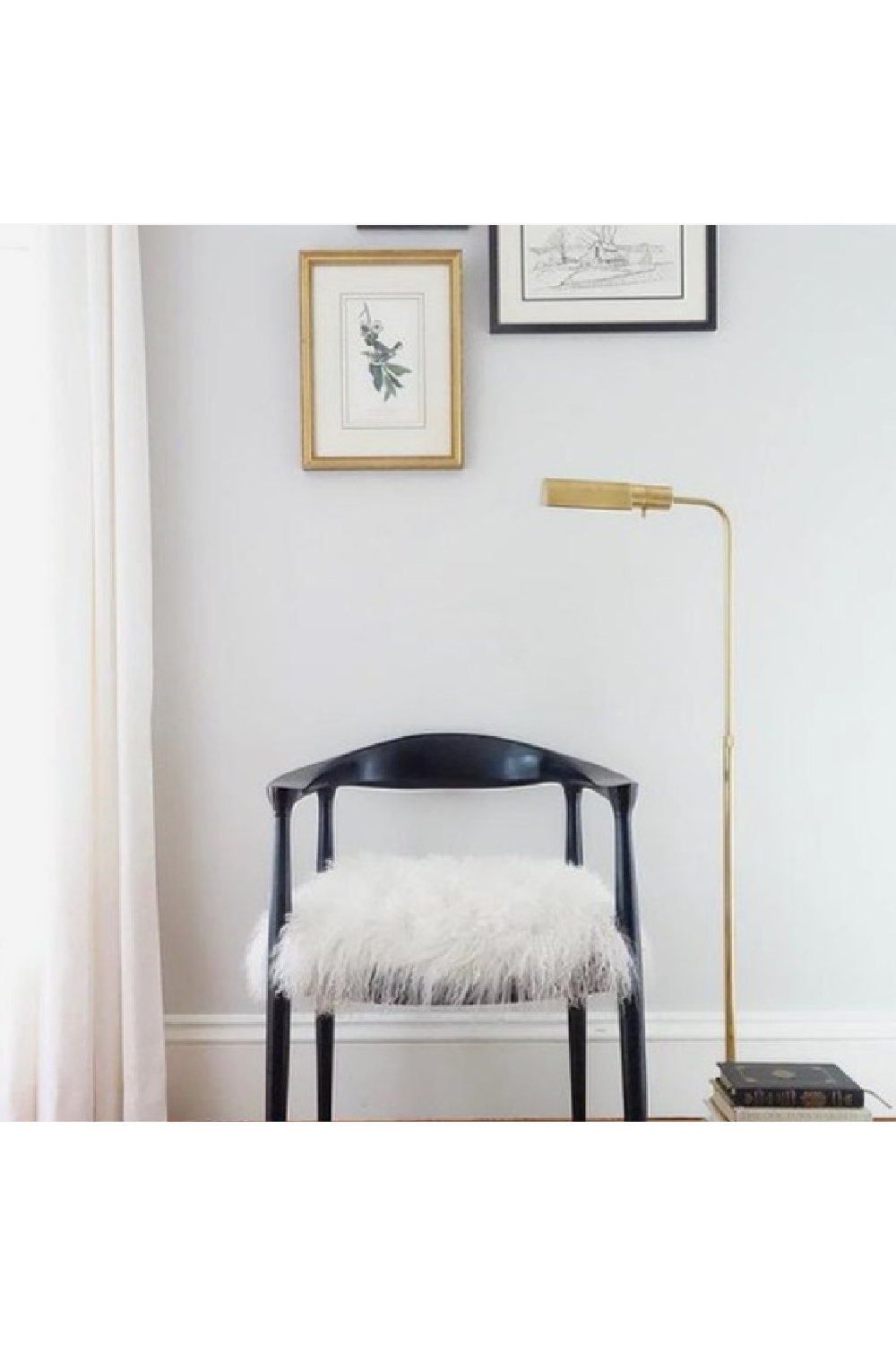 Gold Vintage Floor Lamp | Andrew Martin Studio | OROA