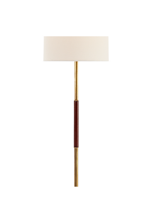 Elongated Linen Shade Floor Lamp | Andrew Martin Frankfort | OROA