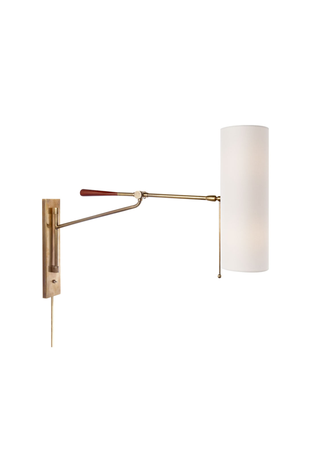 Antique Brass Wall Lamp | Andrew Martin Frankfort | OROA