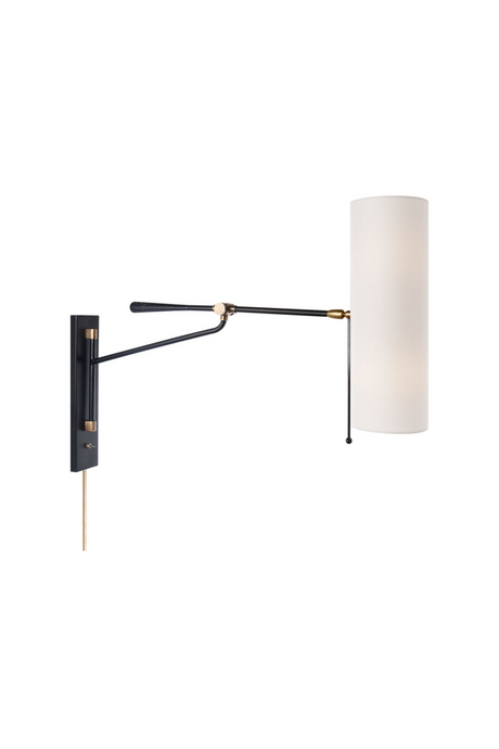 Antique Brass Wall Lamp | Andrew Martin Frankfort | OROA