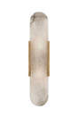 Elongated Alabaster Wall Light | Andrew Martin Melange | Oroa.com