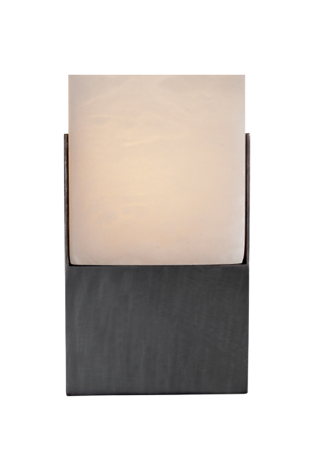 Antique Brass Frosted Glass Wall Light | Andrew Martin Covet | Oroa.com