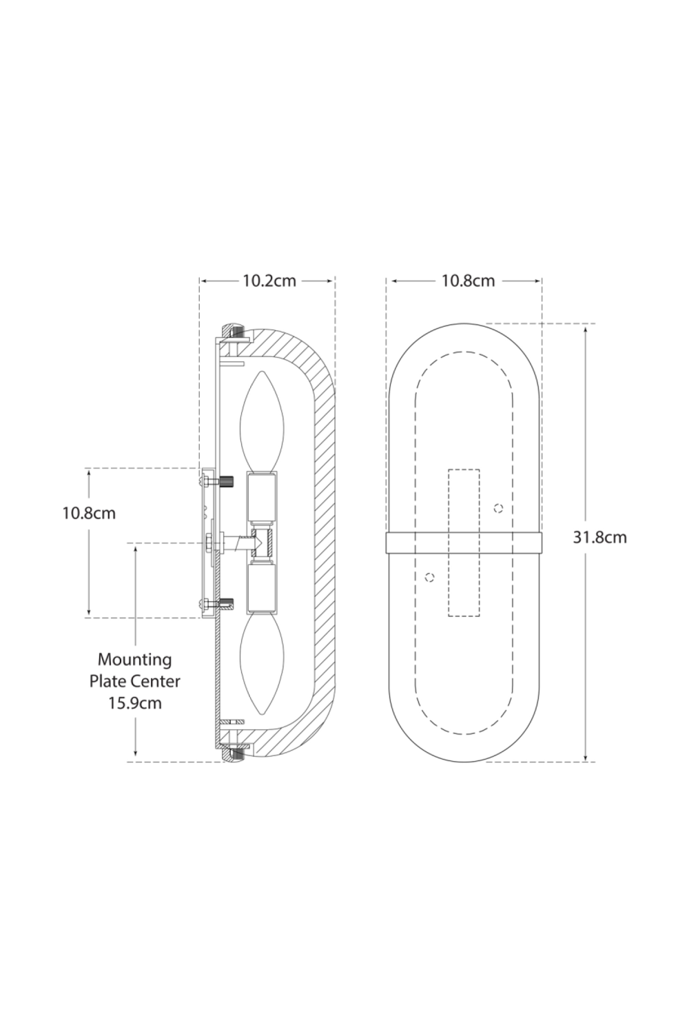 Marble Shade Wall Light | Andrew Martin Melange Capsule | OROA