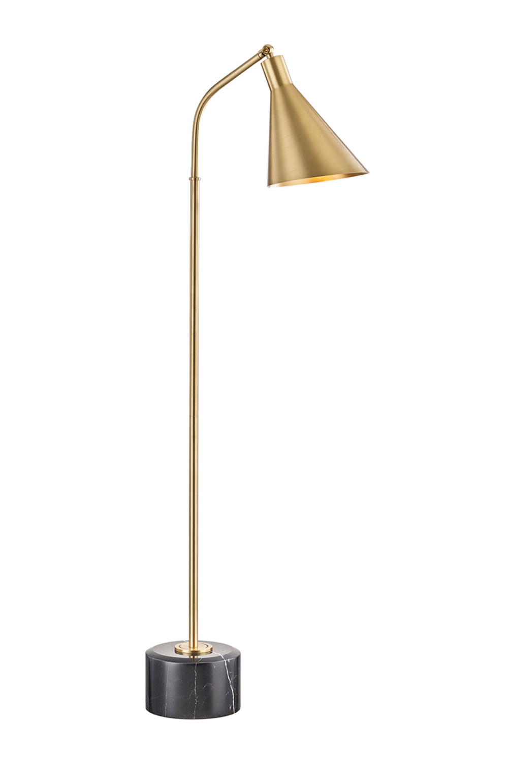 Aged Brass Floor Lamp | Andrew Martin Stanton | Oroa.com