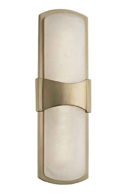 Brass Framed Alabaster Wall Light S | Andrew Martin Valencia | OROA.com