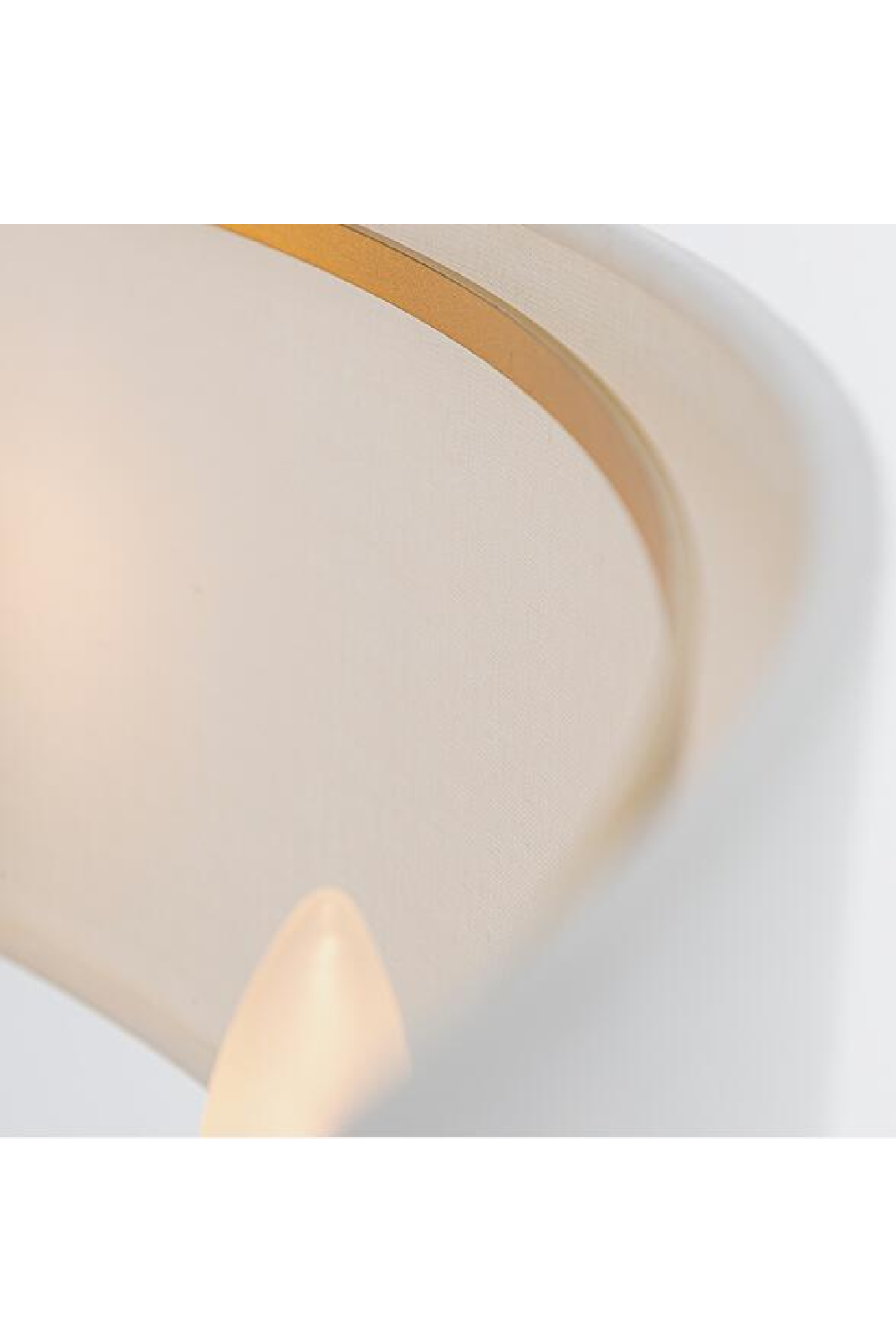 Linen Shade Oval Pendant Lamp | Andrew Martin Durham | Oroa.com