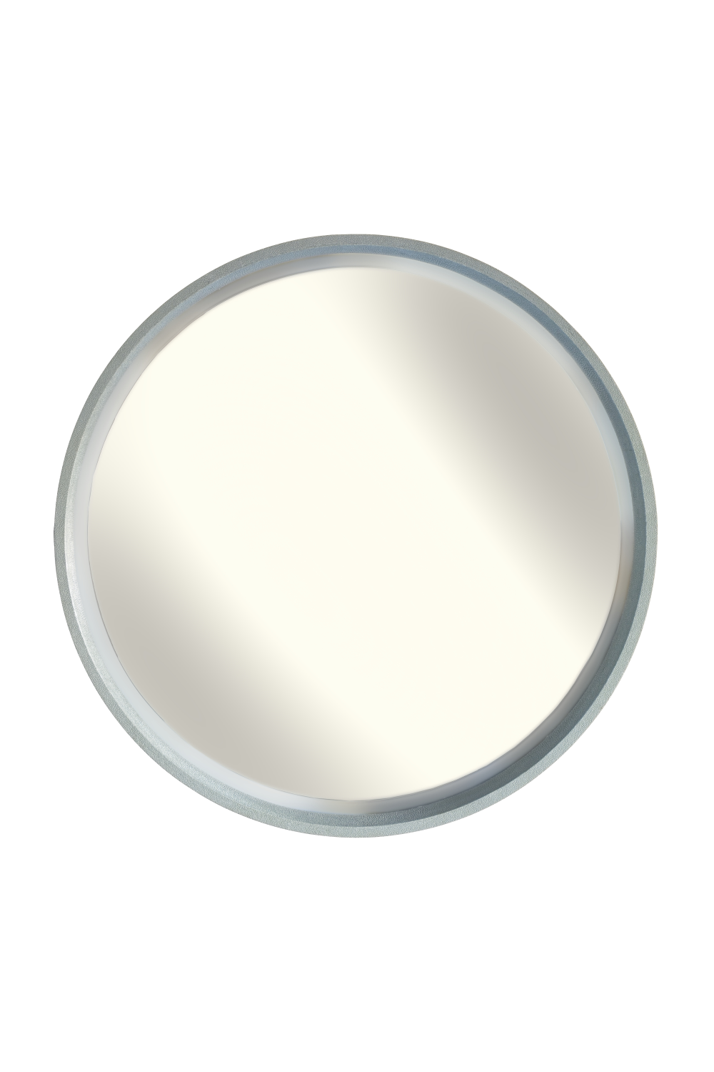 Light Gray Round Mirror | Andrew Martin Lille | Oroa.com