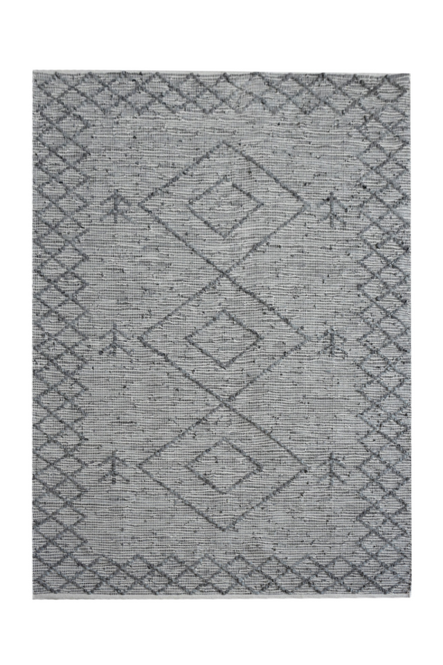 Handwoven Leather Rug | Andrew Martin Sama | OROA
