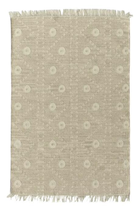 Natural Cotton Rug | Andrew Martin Sabra | Oroa.com