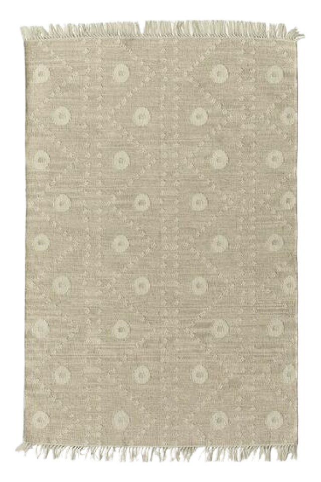 Natural Cotton Rug | Andrew Martin Sabra | Oroa.com