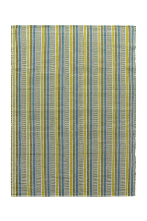 Classic Stripes Area Outdoor Rug | Andrew Martin Always Greener | OROA