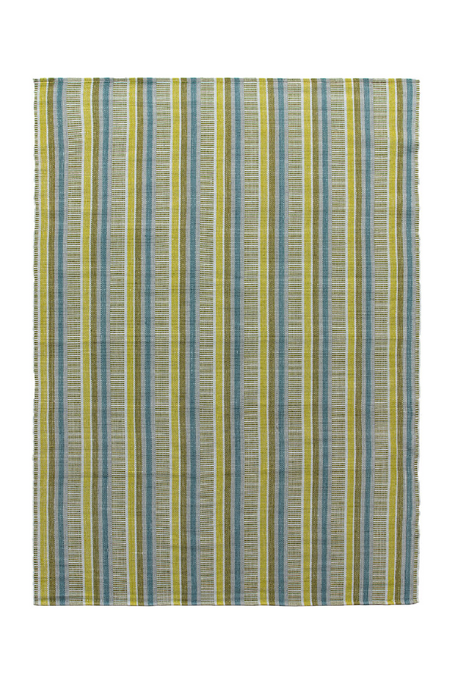 Classic Stripes Area Outdoor Rug | Andrew Martin Always Greener | OROA