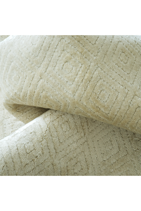 Cream Diamond Area Rug | Andrew Martin Gondola | Oroa.com