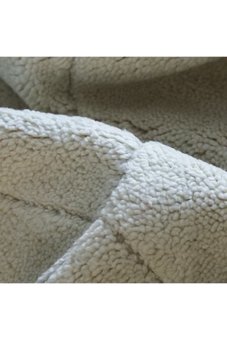 Cream Wool Diamond Rug | Andrew Martin Mogul | Oroa.com