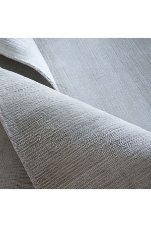 Cream Viscose Area Rug | Andrew Martin Avalanche | Oroa.com