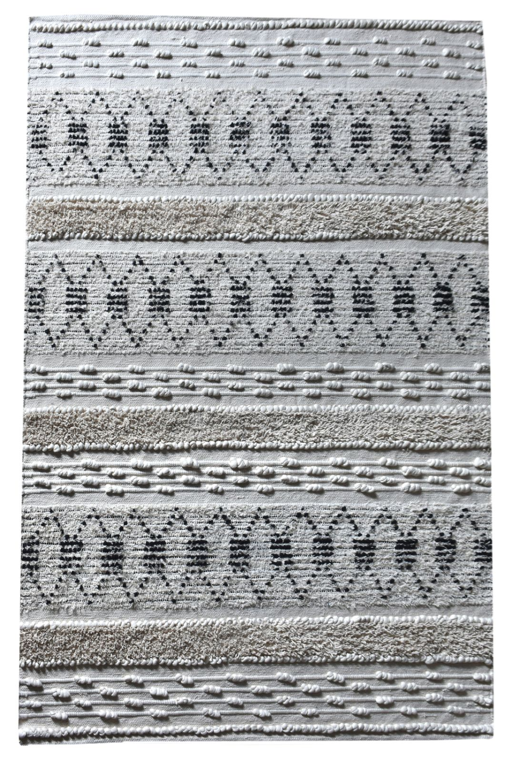 Patterned Cotton Area Rug | Andrew Martin Aria | OROA