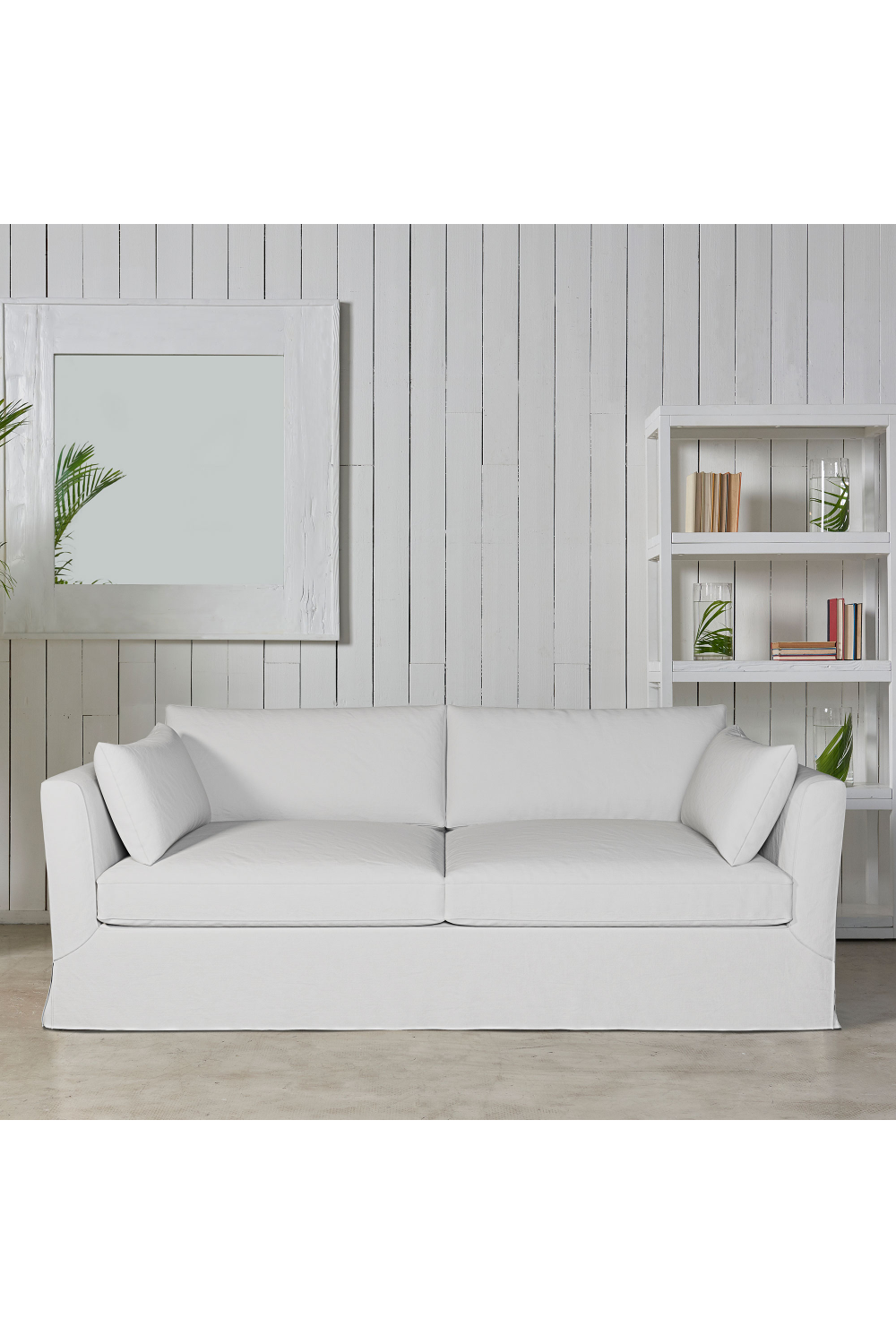 Linen Upholstered Modern Sofa | Andrew Martin Burton | OROATRADETRADE.com