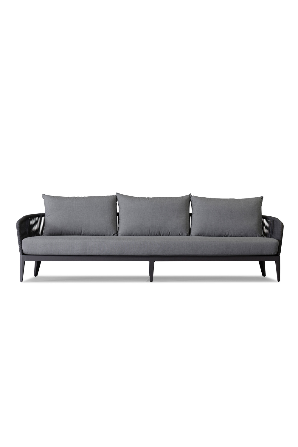 Curved Modern Outdoor Sofa | Andrew Martin Voyage | OROA
