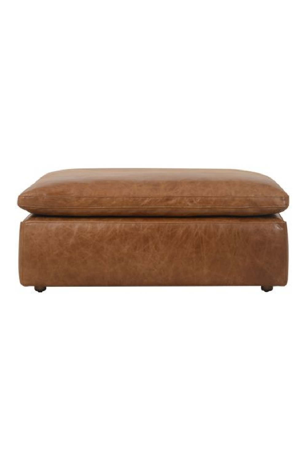 Camel Leather Sectional Sofa Jnr | Andrew Martin Truman | Oroa.com