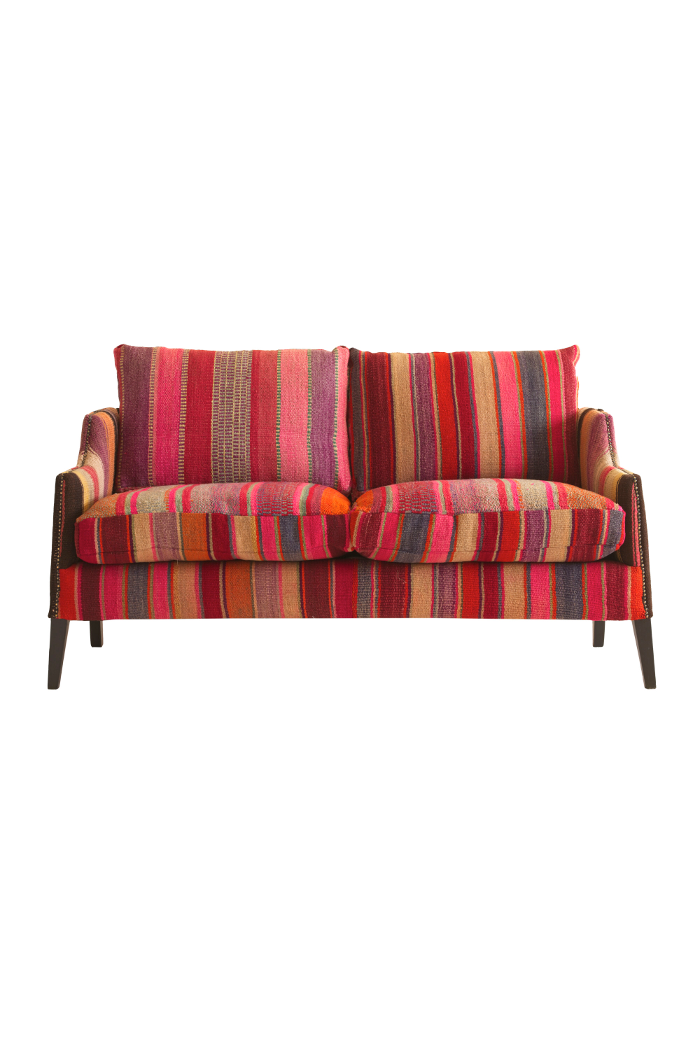 Multi-colored Wool Upholstered Sofa | Andrew Martin Regal | Oroa.com