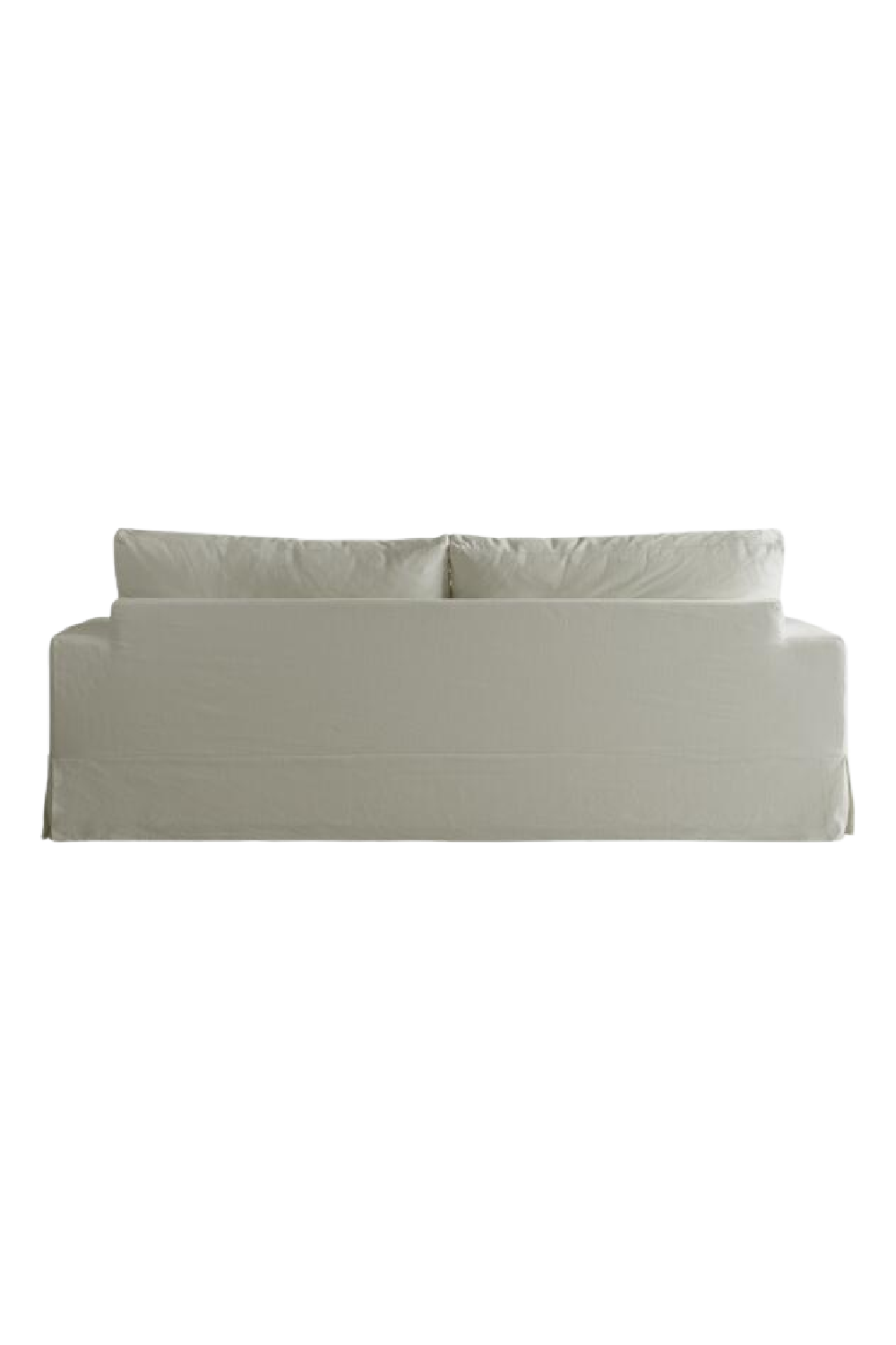 White Linen Classic Sofa | Andrew Martin Strand | Oroa.com